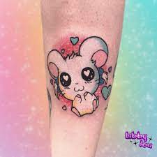 Aperto dal lunedì al sabato. Bijou From Hamtaro Ultra Kawaii Birthday Tattoo Kawaii Tattoo Hamtaro