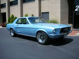 1967 Mustang Coupe Brittany Blue 289 Cid V 8 Engine 1967 Mustang Coupe 1967 Mustang Mustang