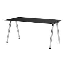 Ikea Us Furniture And Home Furnishings Black Glass Desk Ikea Glass Table Ikea Desk