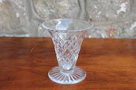 This is specifically real of wood, or numerous marble vases. Vintage Crystal Vase Thomas Webb And Sons 1950 1966 Hand Cut Cristal Flower Vase Sumra