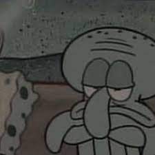  Squidward Sad
