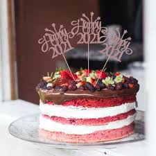 Merry Christmas Acrylic Cake Decoration Birthday Party Cake Topper Decor Insert Card Christmas Baking Cake Decoration Shopee Philippines Torta gold happy new year per 2021. shopee