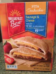 Breakfast Best Sausage And Cheese Pita Sandwiches Aldi Reviewer Best Sausage Pita Sandwiches Sandwiches