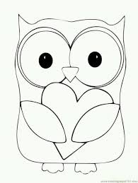 Para Vestido Owl Coloring Pages Heart Coloring Pages Animal Coloring Pages