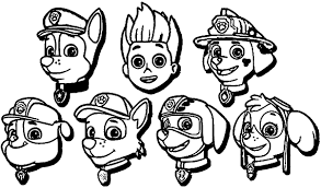 Paw patrol coloring pages are a fun way for kids of all ages to develop creativity, focus, motor skills and color recognition. Coloring Pages Paw Patrol Coloring Pages Chase R To Print Zuma Coloring Home