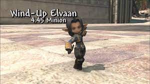FFXIV: Wind-up Elvaan Minion - YouTube