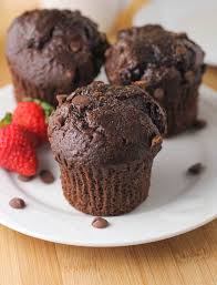 Double Chocolate Chip Muffins Recipe Double Chocolate Chip Muffins Chocolate Chip Muffins Dessert Recipes Easy