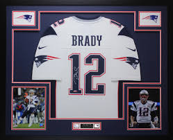 Get a summary of the new england patriots vs. Tom Brady Autographed Framed White Patriots Jersey Auto Tristar Coa D24 L Ebay