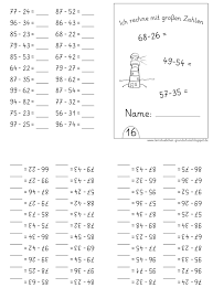Hier Jetzt Noch Die Fur Die Subtraktion Ohne Uberschreiten Und Ich Muss Mal Schauen Wann Und Ob Ich Die Letzten Au Kopfrechnen Mathe Matheunterricht