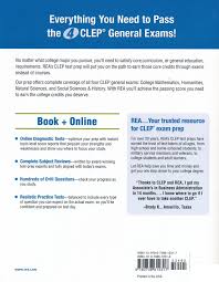 Clep General Exam Book Plus Online
