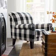 Black And White Buffalo Check Chair Covers Lyndee Buffalo Check Black Chair Black And White Living Room Dining Chair Slipcovers White Wall Bedroom