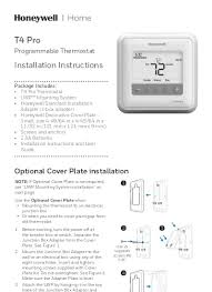 Synthetic thyroxine (t4 or levothyroxine) is the standard of care for hypothyroidism, but combining t4 with triiodothyronine (t3) may help some patients. T4 Pro Installation Instructions Optional Cover Plate Installation Programmable Thermostat