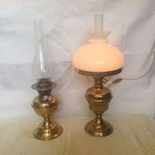online veilinghuis catawiki ditmar olielamp en elektrische lamp met glas glas messing olielamp lampen messing