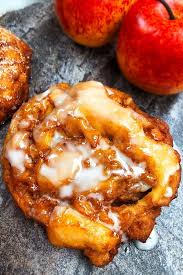 Old Fashioned Quick And Easy Apple Fritters Recipe With Vanilla Glaze Homemade With Simple In Apple Fritter Recipes Apple Fritters Easy Apple Fritters Recipe