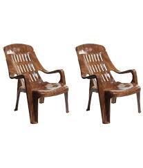 Cello Comfort Sit Back Plastic Chair Set Of 2 Buy Cello Comfort Sit Back Plastic Chair Set Of 2 Online At Best Prices In India On Snapdeal
