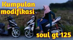 Rama sunaldi 396 views1 year ago. Kumpulan Modifikasi Babylook Style Soul Gt 125 Youtube