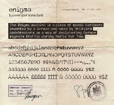 Check spelling or type a new query. Enigma Typewriter Sans Font Free Download Allbestfonts Com
