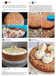 Do you need a cake for an 18th, 21st, 30th, 40th, 50th, 60th, 70th or 80th birthday celebration (or anything in between) and don't know. Chocolate Chip Cookie Cake Handle The Heat