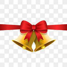 Cartoon Golden Christmas Bell With Red Bow Vector Bell Clipart Bell Bells Png And Vector With Transparent Background For Free Download Bow Vector Christmas Snowflakes Decorations Christmas Bells