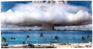 Work continued on developing the bomb even further, and in march, 1954, that work was tested in the south pacific, a test known as castle bravo in the. Nuclear Explosions In Marshall Islands Have Transformed The Islands In A Dome Shaped Radioactive Dump Https Debuglies Com