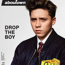 Brooklyn Beckham makes his modelling debut for Man About Town magazine