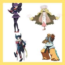 Can you name all the pokemon of the kalos gym leaders and the elite four? Elite Four Pokemon Amino