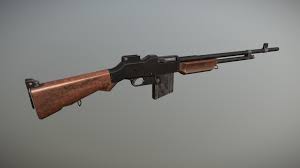 This resin gun has the orange blaze in the front barrel 6mm in depth 1:1 resin replica has no moving parts, non metal, and all resin. M1918 Browning Automatic Rifle 3d Model By Robby88n Robby88n 42798fd