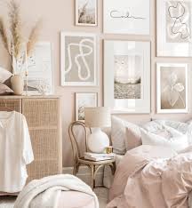 Beige accents gallery wall nature posters art prints online beige wall  decor - Bedroom - Posterstore.eu