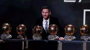 The history about the current ballon d'or award is a bit complex so. Messi Rapinoe Take Ballon D Or For World S Best Footballers 2019