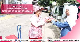 Even though her work might seem repetitious… supermarkets, shops and convenience stores). Yakult Lady