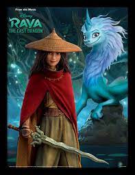 'raya' is disney's first southeast asian princess. Raya And The Last Dragon Fireflies Gerahmte Poster Bilder Kaufen Bei Europosters