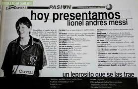 And the soccer megastar is enjoying his annual getaway on the spanish waters with his wife, kids and bestie, luis suarez!! Old Newspaper Article About Messi When He Was A Child And His Dreams Of Playing Football Troll Football