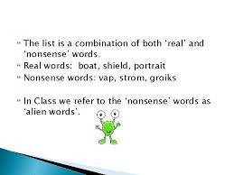 This product contains 45 sequential phonics word lists containing both real and nonsense words for each list. Year One Phonic Screening Key Facts The Phonic