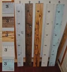 Ruler Growth Charts For Measuring Kids 6ft Tall One Of A