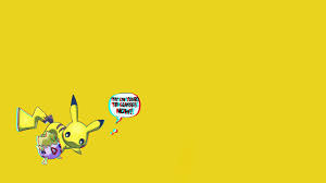 Pokemon Yellow Pikachu 3d Wallpaper 121292 Pokeball wallpaper, pokemon go, logo, minimalism, red, black background. pokemon yellow pikachu 3d wallpaper