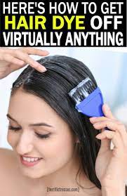 Put it in a spray bottle for easier application. Removing Hair Dye From Your Skin Clothes Or Any Counter Top Can Be A Struggle It Seems To Get Everywhere At Hair Color Remover Diy Hair Dye Hair Dye Removal