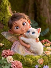 Ali Del Pipistrello Che Abbracciano Una Rosa Illustrazione di Stock