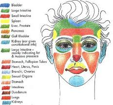 reflexology face chart facial reflexology taught by the