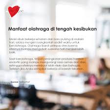 Meski Sibuk Bekerja Seharian Dan Baru Pulang Di Malam Hari Sebisa Mungkin Luangkanlah Sedikit Waktu Untuk Berolahraga Olahraga I Stres Melepaskan Hidup Sehat
