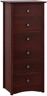 Shop narrow dressers at chairish, the design lover's marketplace for the best vintage and used furniture, decor and art. Amazon Com Vasagle Dresser For Bedroom With 6 Drawers Chest Of Drawers Solid Wood Frame Storage Unit For Living Room With Antique Style Handles Easy Installation Brown Urcd06br Kitchen Dining