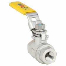 1/4 in, 316 Stainless Steel, Manual Two-Way Ball Valve ...