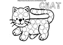 Chat Pour Gommettes Coloriage Halloween Coloriage Chat Maternelle