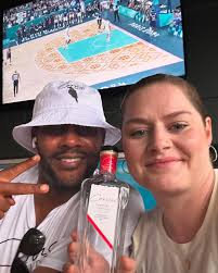 Loving my new job so far. Tasting @corvusvodka with @officialtylaw today!  I'm not a liquor person but this stuff SLAPS. #elbarcomv #corvusvodka  #nflhalloffame