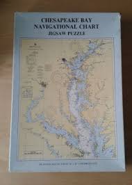 Chesapeake Bay Navigational Chart Jigsaw And 50 Similar Items