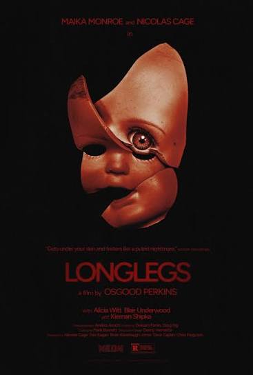 Long Legs (2024) - Movie Review — Filthy Horrors: The Writing of Zachary  Strupp