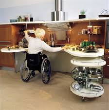 a wheelchair accessible kitchen