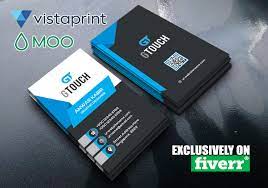 Thicker and heavier than any other card. Design Vista Print Moo Print Business Card With Print Ready By Anwarkabir84 Fiverr