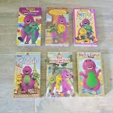 Barney vhs tape collection, vintage barney, purple dinosaur, 6 vhs tapes, songs rhymes exercise learning videos barney and the backyard gang. Lot Of 6 Barney Vhs Tapes Barney And Friends Vintage Ebay