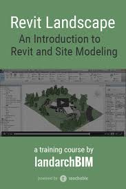 Revit Landscape Training Course Revit Tutorial Architecture Building Information Modeling Revit Tutorial