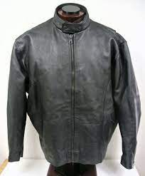 Unik Premium Men S Black Leather Cafe Racer Motorcycle Jacket W Lining 56 3xl Unik Motorcyclejac Motorcycle Jacket Mens Black Leather Cafe Racer Motorcycle